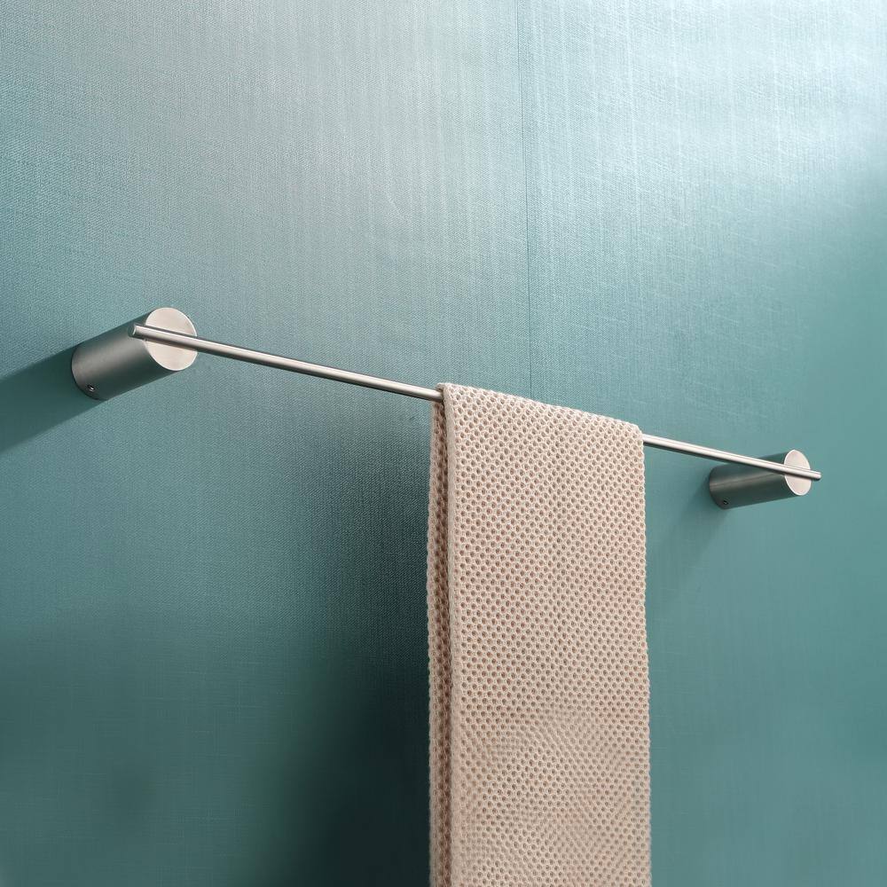 Brushed Nickel 4-Piece Stainless Steel Bath Hardware Set