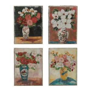 4 Piece Unframed Graphic Print Poster Art 12 in. x 9 in.