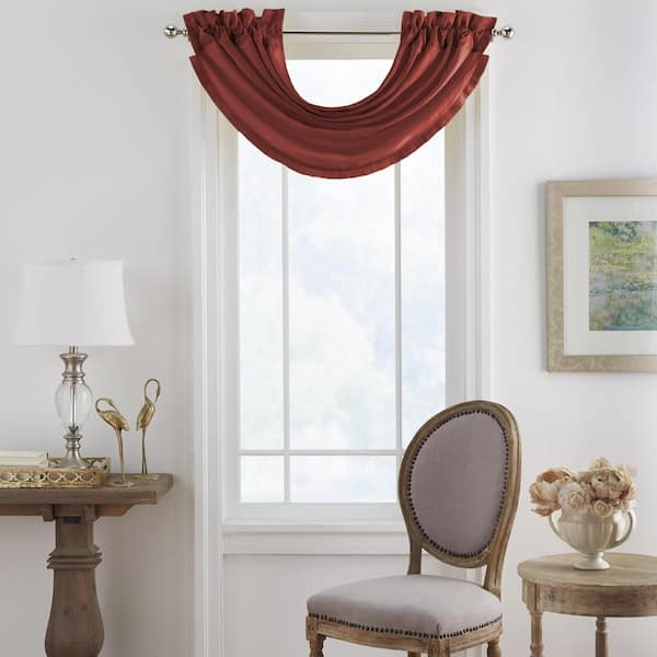 Versailles Faux Silk Blackout Window Valance