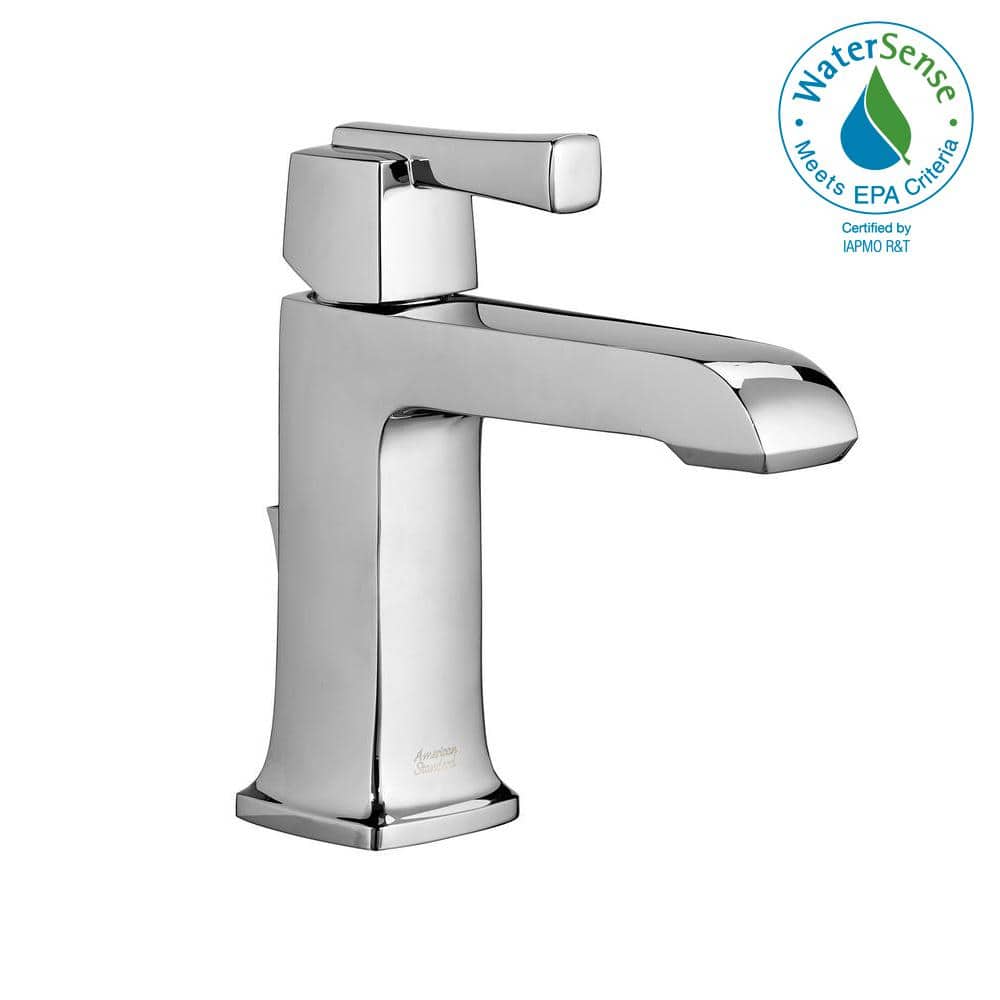 Manhattan Bridge Inspired Polished Chrome Single-Handle Bathroom Faucet