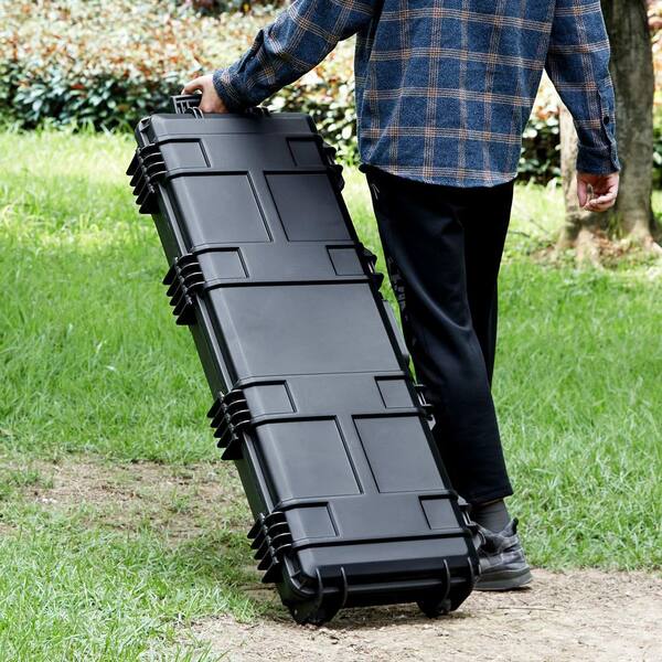 SKYSHALO Rifle Hard Case, with 3-Layers Fully-protective SKYSHALO Rifle Hard Case, with 3-Layers Fully-protective
