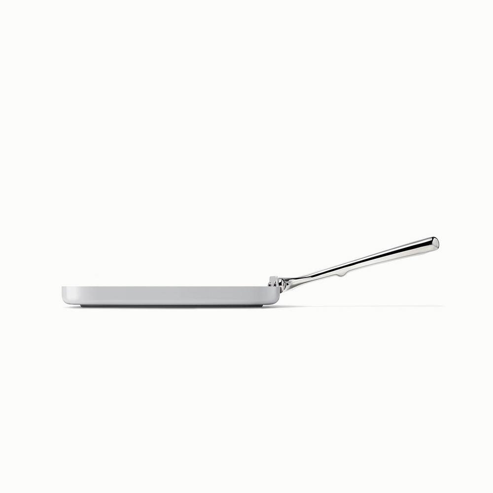 Caraway Home 11.02" Nonstick Square Flat Griddle Fry Pan Gray
