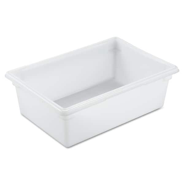 Rubbermaid Commercial Products 12-1/2 Gal. White Food Storage Box