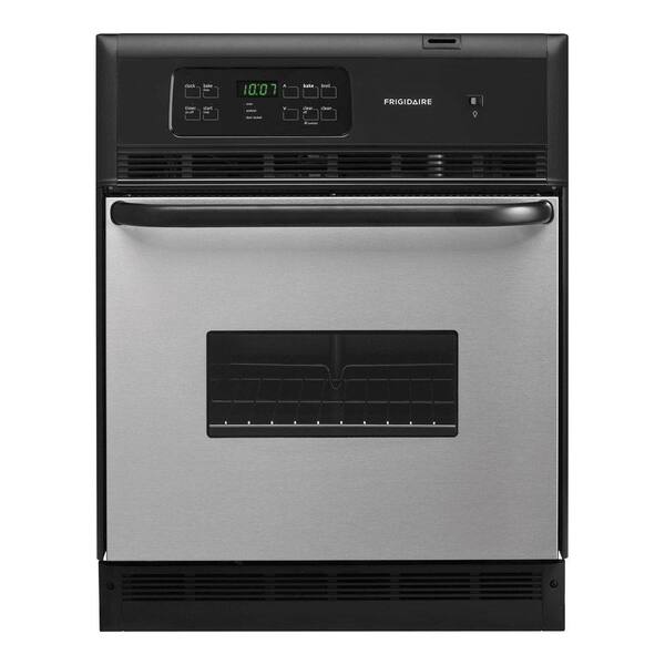Frigidaire 24 in. Single Electric Wall Oven Self-Cleaning in Stainless Steel