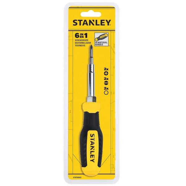 Stanley 64-103-A Screwdriver, Philliips, #3 Tip, 6 Blade, 10-1/2