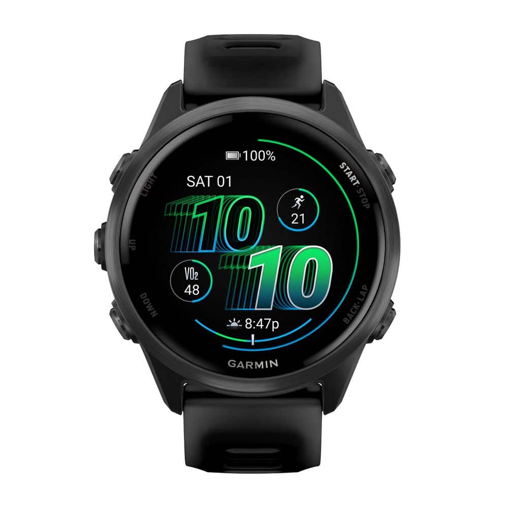 Garmin Forerunner 570 42mm Running Smartwatch in Slate Gray/Black