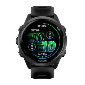 Garmin Forerunner 970 Running Smartwatch in Carbon Gray/Black