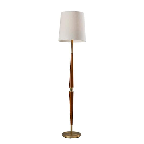 Walnut Floor Lamp, Walnut Floor Lamp