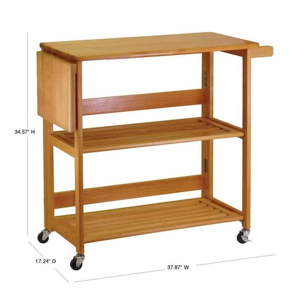 Julien Kitchen Cart with Wheels