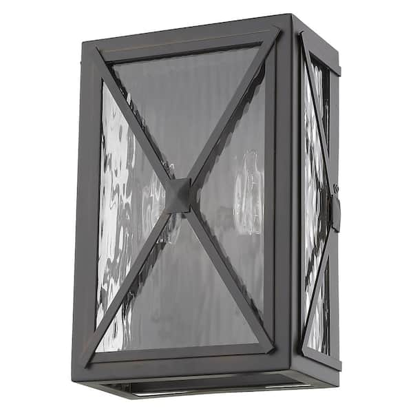 Brooklyn 2-Light Oil-Rubbed Bronze ADA Certified Outdoor Wall Light