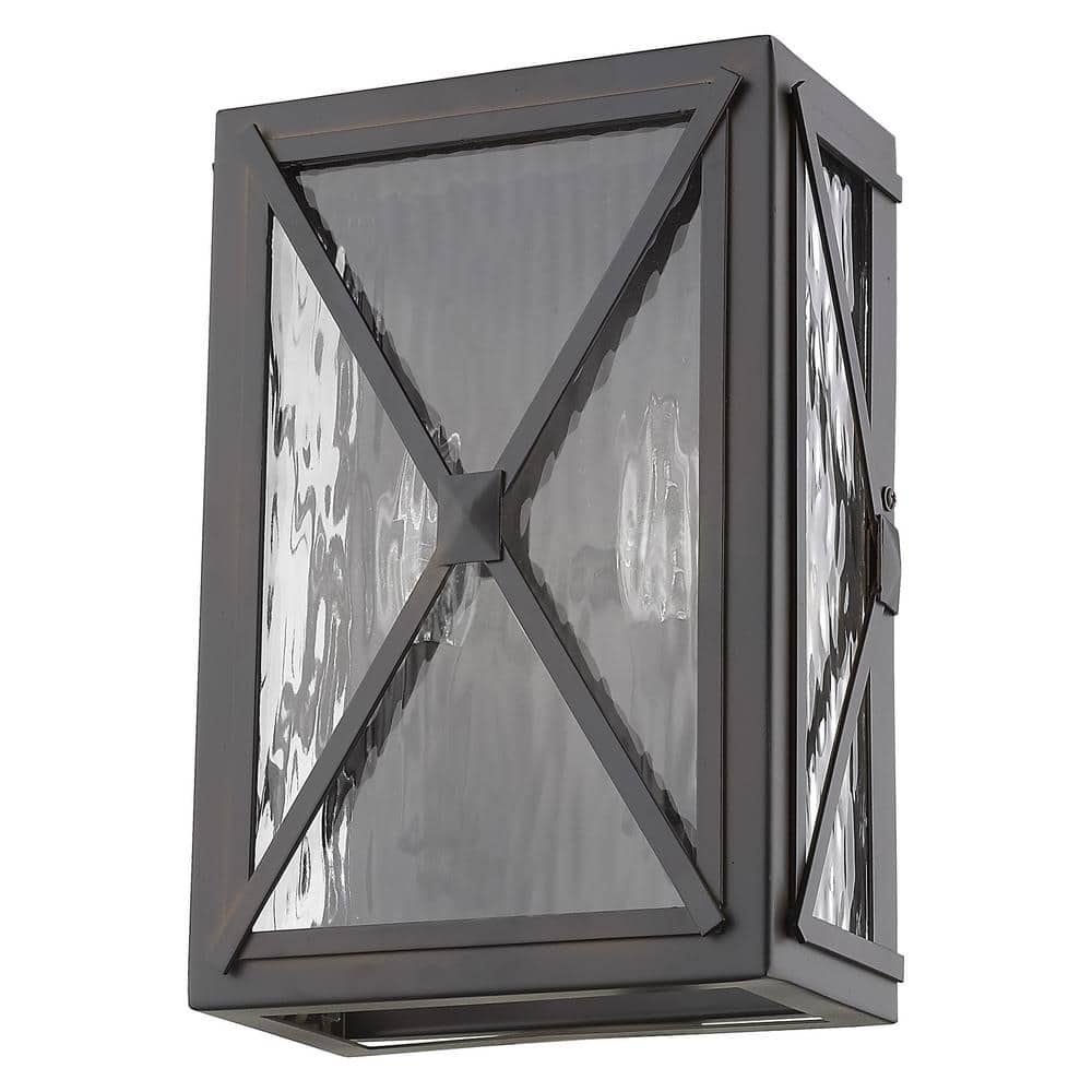 Brooklyn 2-Light Oil-Rubbed Bronze ADA Certified Outdoor Wall Light price history on PriceWatchPro
