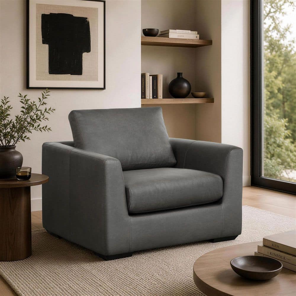 Cleo Contemporary Pewter Polyester Upholstered Accent Arm Chair price history on PriceWatchPro