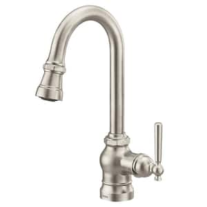 Paterson Single-Handle Pull-Down Sprayer Kitchen Faucet with Reflex and PowerBoost in Spot Resist Stainless