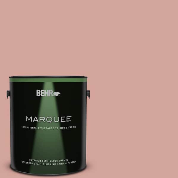 BEHR MARQUEE 1 gal. #S160-3 Bubble Shell Semi-Gloss Enamel Exterior Paint & Primer