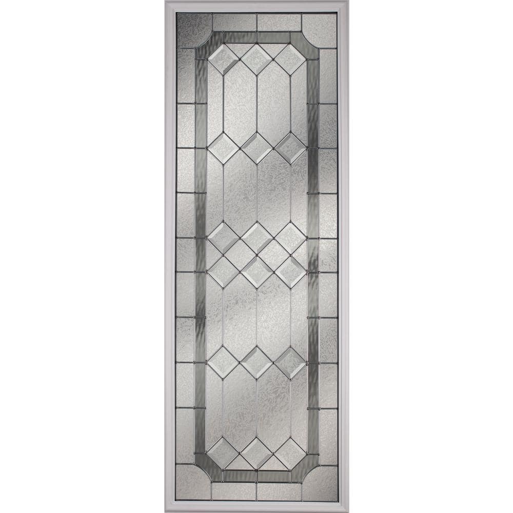 ODL Majestic with Nickel Caming 22 in. x 64 in. x 1 in. with White Frame Replacement Glass -  304648