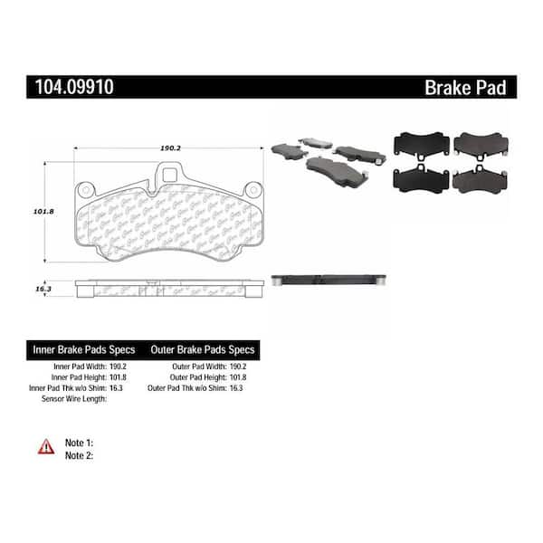 Centric Parts Disc Brake Pad Set