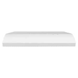 30 in. Under Cabinet Non-Vented Range Hood in White