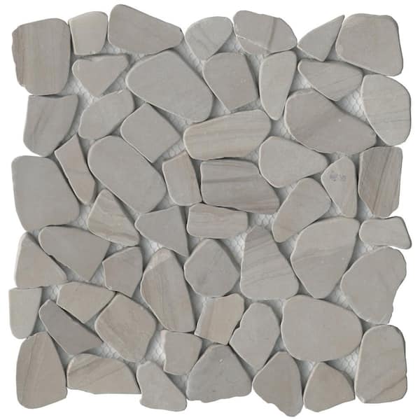 Emser METRO Cream Natural Stone Limestone Border Tile (12-in x 12-in)