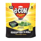 Refillable Corner Fit Mouse Bait Station, 1 Trap + 6 Baits