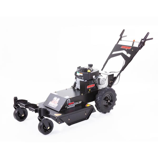 SWISHER Predator 24 in. 11.5 HP 4-Speed Briggs & Stratton Gas Recoil Start Self-Propelled Walk Behind Brush Cutter with Casters
