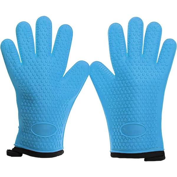 Oven Gloves with Fingers, Oven Mitts for Women Small Hands, 932