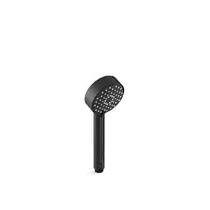 Awaken G90 4-Spray Wall Mount Handheld Shower Head with 2.5 GPM in Matte Black