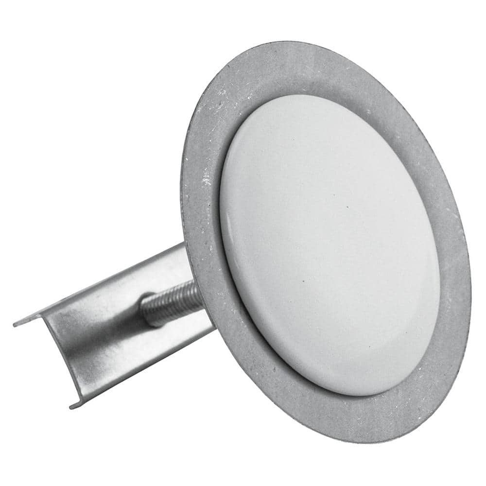 1-3/4 in. O.D. x 2-1/4 in. Length Stainless Steel Kitchen Sink Hole Cover with Wingnut in Polar White price history on PriceWatchPro