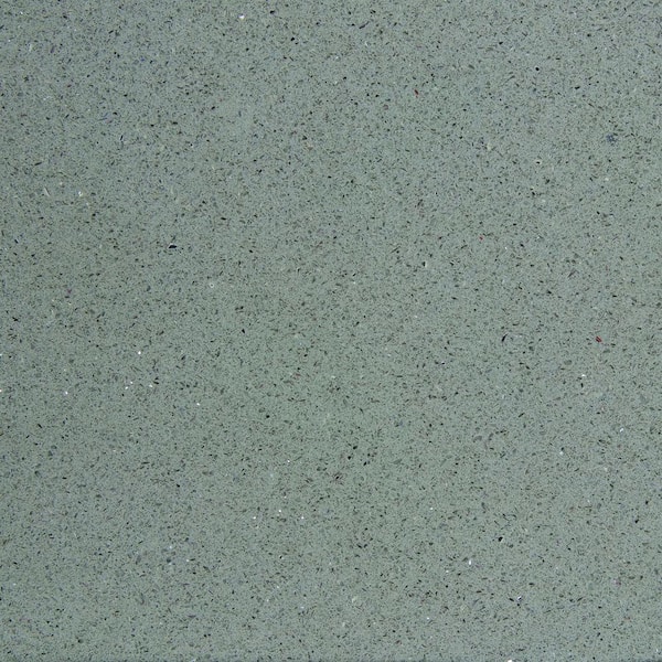 4 in. Recycled Surfaces Countertop Sample in Crystal Ash