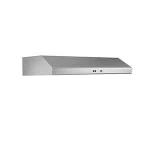 Cyclone 42 in. 600 CFM Ducted Under Cabinet Range Hood in Stainless Steel with Light