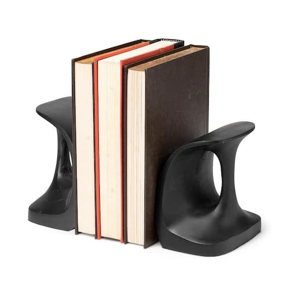 Mercana Last Cobbler's (Set of 2) 8 L x 6 W Black Shoemaker Tool Bookends