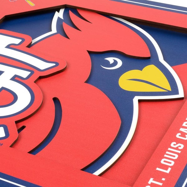  Fan Creations MLB St. Louis Cardinals 12 Baseball Shaped Sign  : Sports & Outdoors