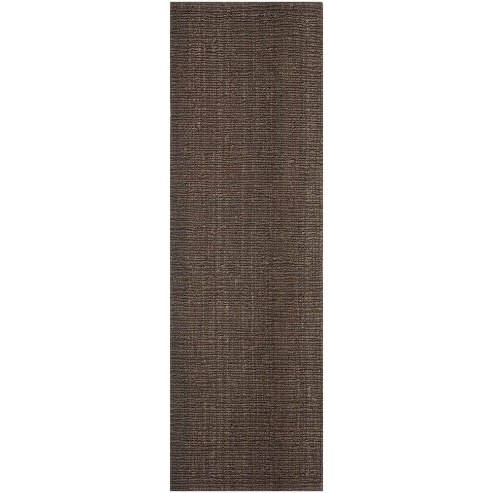 Natural Fiber Brown 3 ft. x 14 ft. Woven Crosstitch Runner Rug price history on PriceWatchPro