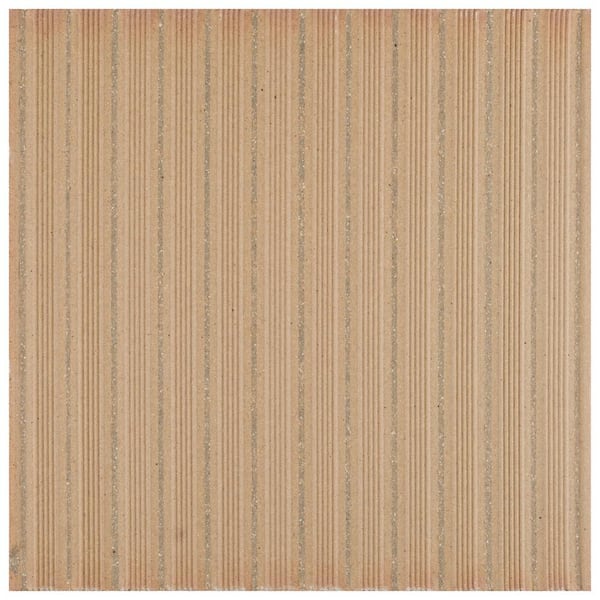 Merola Tile Klinker Retro Blanco 12-3/4 in. x 12-3/4 in. Ceramic