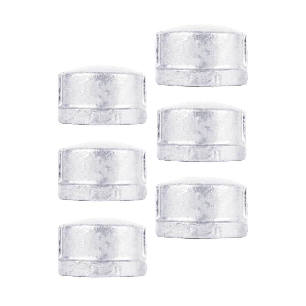 1 in. Galvanized Iron Cap (6-Pack) price history on PriceWatchPro