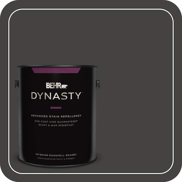 BEHR DYNASTY 1 gal. #ECC-27-3 Evening Canyon Eggshell Enamel Interior Stain-Blocking Paint & Primer