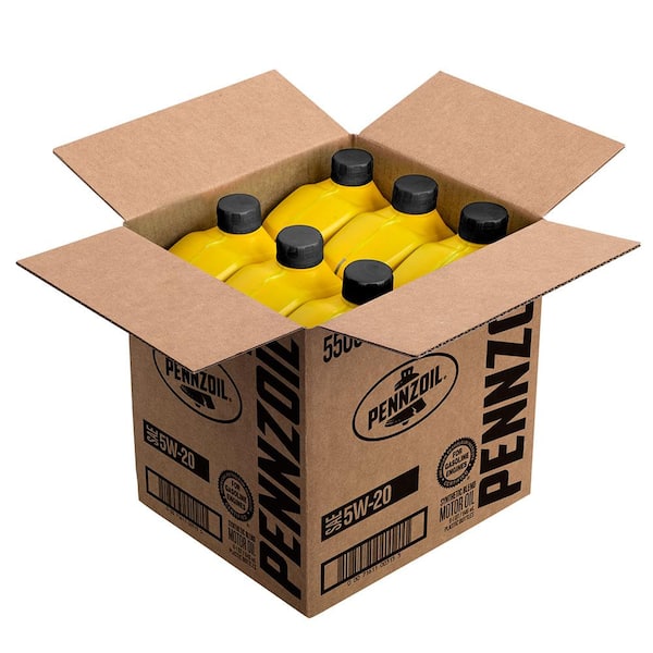 Pennzoil SAE 5W-20 Motor Oil 1 Qt. 550035002 - The Home Depot