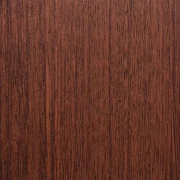 Clopay 3 in. x 6 in. Garage Door Composite Material Sample in Mahogany Species with Dark Finish