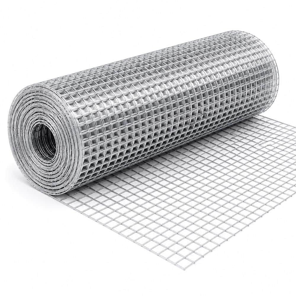 4 ft. x 100 ft. white metal mesh, 1/2-inch welded chicken wire roll, garden plant fencing price history on PriceWatchPro