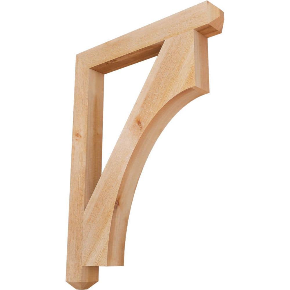 4 in. x 44 in. x 32 in. Western Red Cedar Westlake Craftsman Rough Sawn Bracket price history on PriceWatchPro