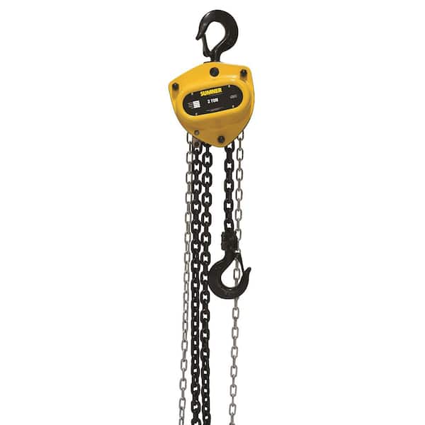 SUMNER 2-Ton Chain Hoist with 15 ft. Lift