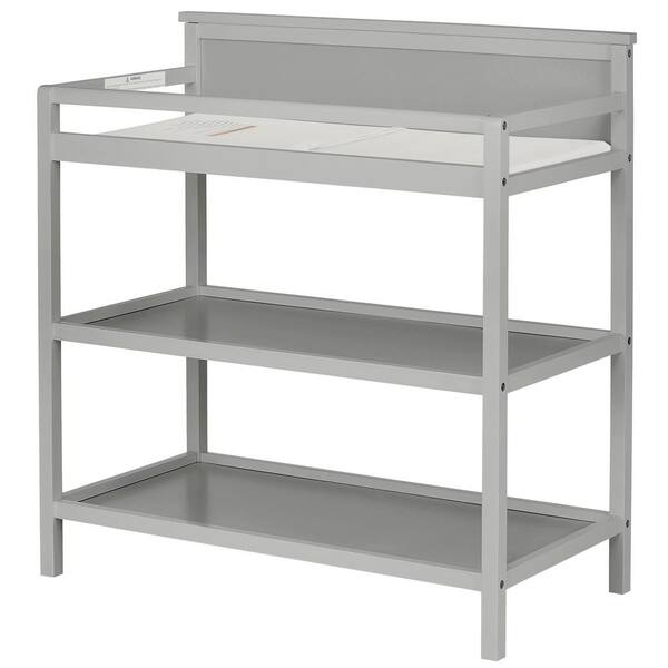 pebble grey changing table