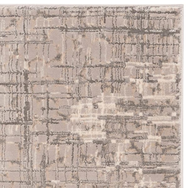 Grey 3'3 x 5' Safavieh Meadow Collection MDW171F Modern Abstract Area Rug