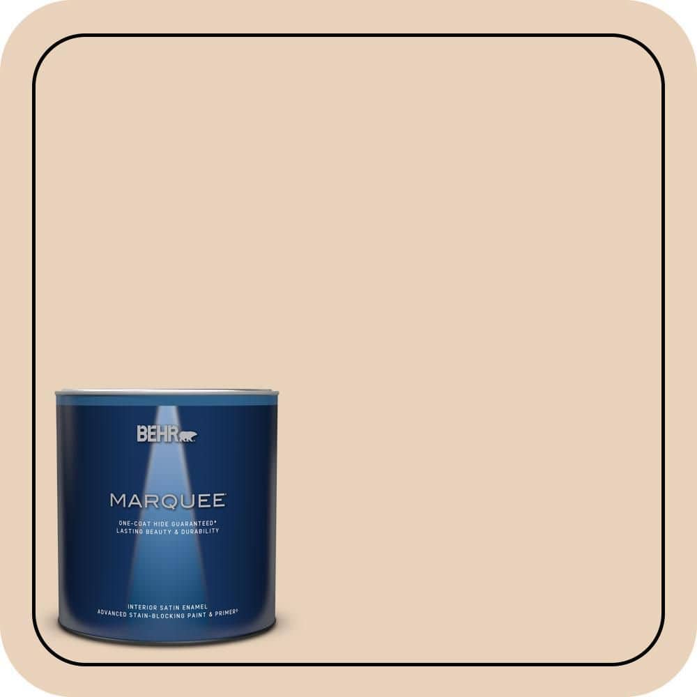 1 qt. #PPL-61 Spiced Beige Satin Enamel Interior Paint & Primer price history on PriceWatchPro
