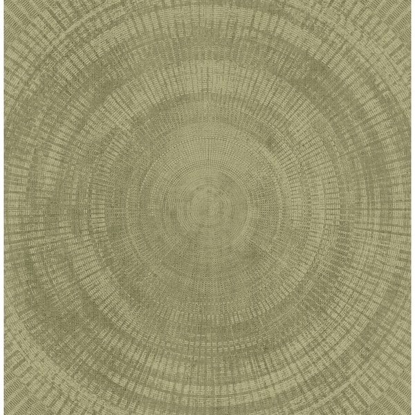A-Street Prints Lalit Olive Medallion Paper Strippable Roll (Covers 56.4 sq. ft.)
