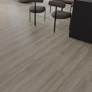 Take Home Sample - Rugged Castello Dark Beige 7.6 in. W x 4 in. L Waterproof Laminate Wood Flooring