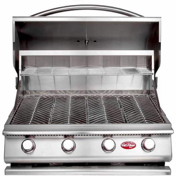 Gourmet Series 4-Burner Built-In Stainless Steel Propane Gas Grill