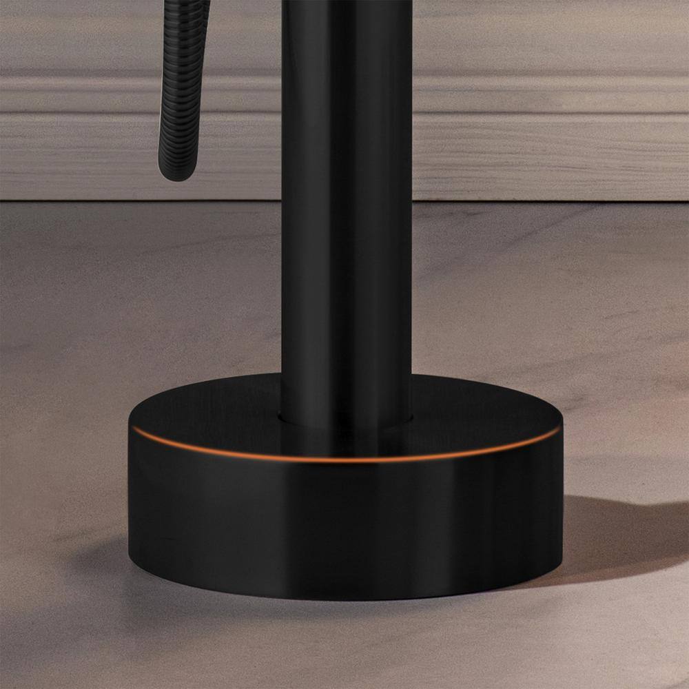 Oil Rubbed Bronze Freestanding Tub Filler with Hand Shower