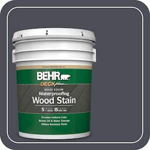 5 gal. #PPU15-20 Poppy Seed Solid Color Waterproofing Exterior Wood Stain
