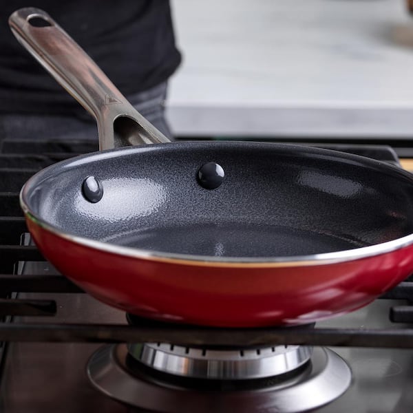 Red Volcano Pan and Lid