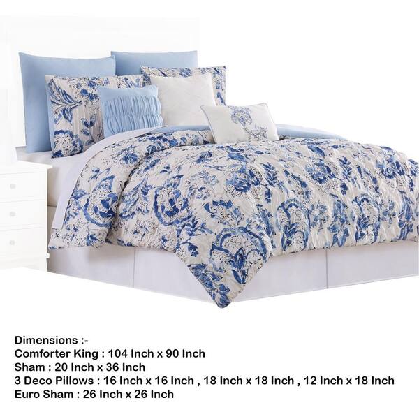 Costa Blanca 5-Piece King Comforter Set